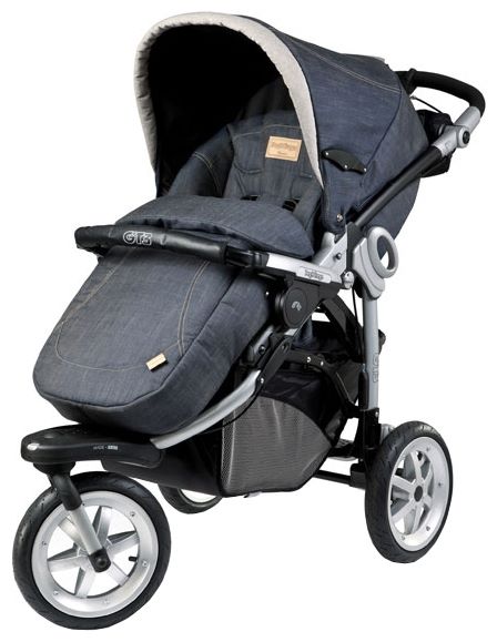 Прогулочная коляска Peg Perego Book S Pop-Up Completo (шасси White/Black) Aquamarine